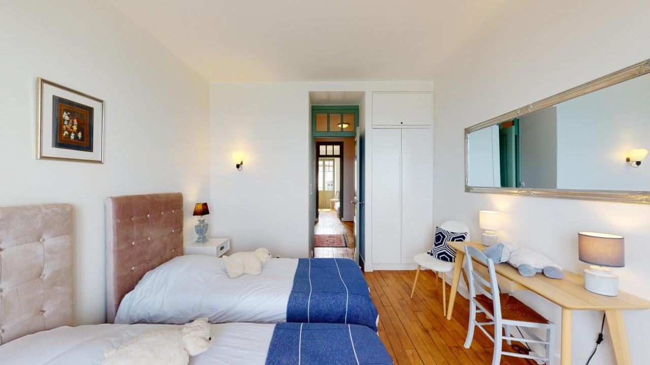 Les Roches Grises, Luxueuse Villa Face Mer, 4Etoiles, Spa Et Jardin Panoramique, Societe La Clef Decamp Granville Exterior foto