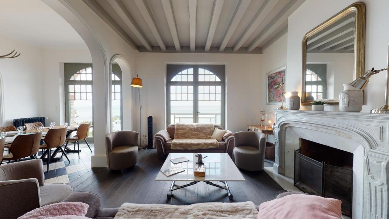 Les Roches Grises, Luxueuse Villa Face Mer, 4Etoiles, Spa Et Jardin Panoramique, Societe La Clef Decamp Granville Exterior foto